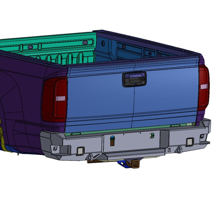 Chassis Unlimited Inc. Motor Vehicle Parts 2015-2020 CHEVY COLORADO / ZR2 / GMC CANYON OCTANE REAR BUMPER
