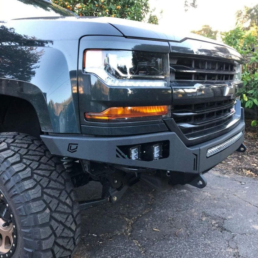 Chassis Unlimited Inc. Motor Vehicle Parts 2016-2018 CHEVROLET SILVERADO 1500 OCTANE FRONT WINCH BUMPER