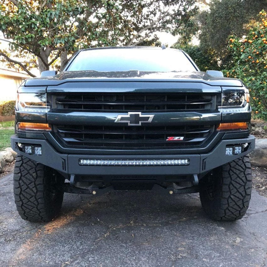 Chassis Unlimited Inc. Motor Vehicle Parts 2016-2018 CHEVROLET SILVERADO 1500 OCTANE FRONT WINCH BUMPER