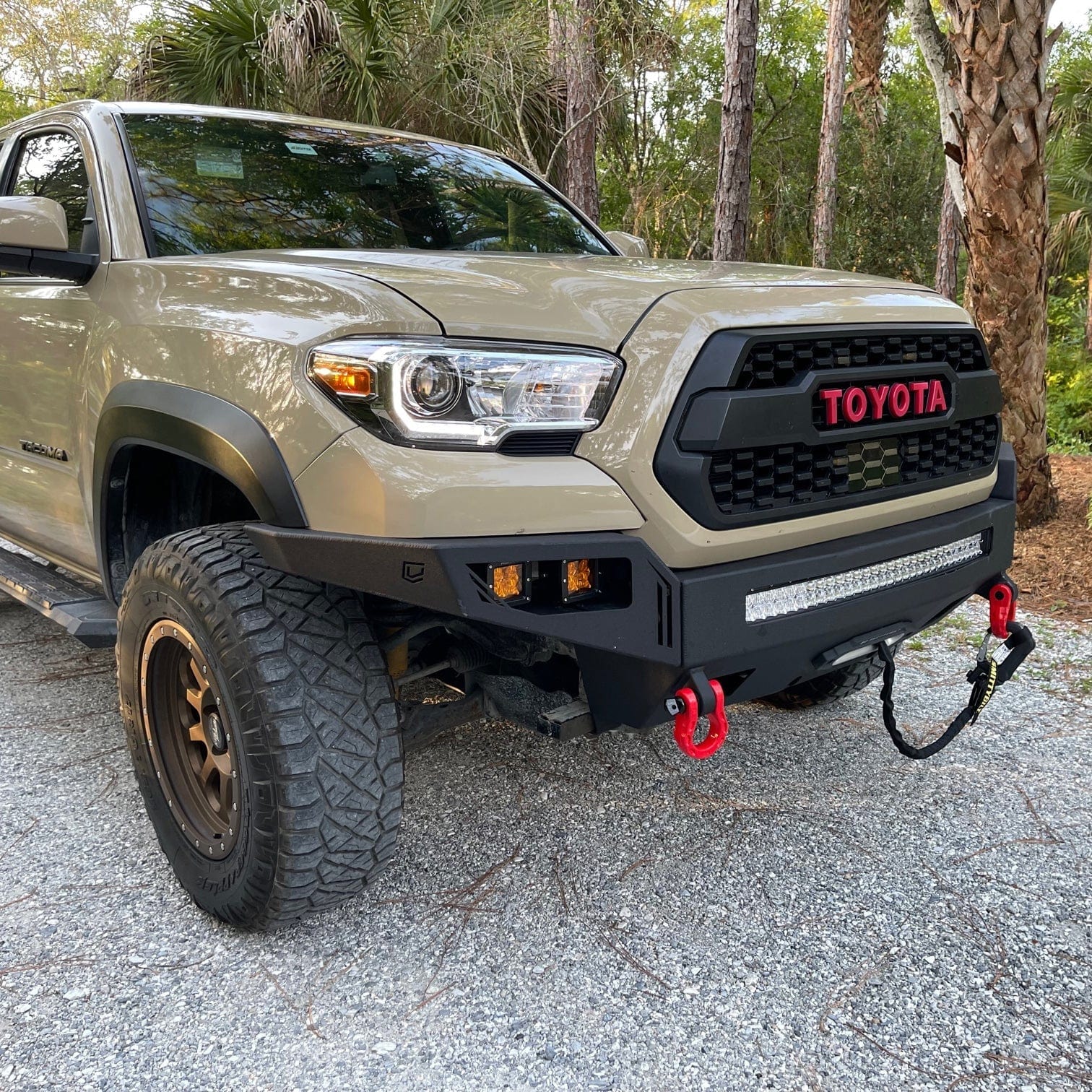 Chassis Unlimited Inc. Motor Vehicle Parts 2016-2023 TOYOTA TACOMA OCTANE FRONT WINCH BUMPER