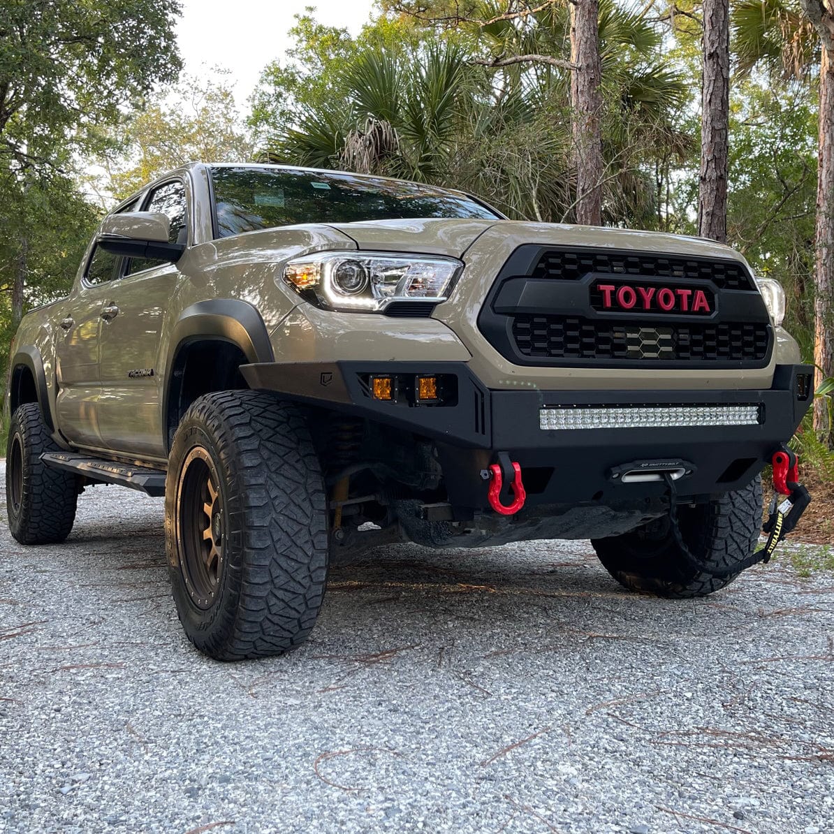 Chassis Unlimited Inc. Motor Vehicle Parts 2016-2023 TOYOTA TACOMA OCTANE FRONT WINCH BUMPER