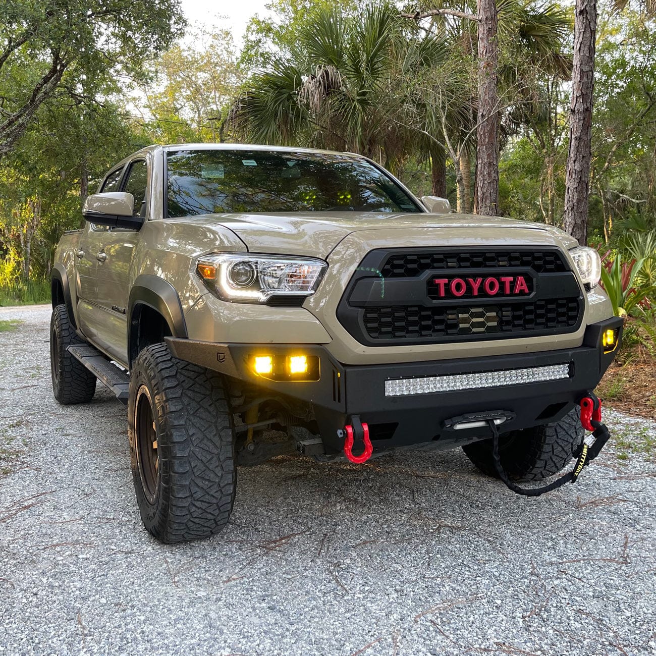 Chassis Unlimited Inc. Motor Vehicle Parts 2016-2023 TOYOTA TACOMA OCTANE FRONT WINCH BUMPER