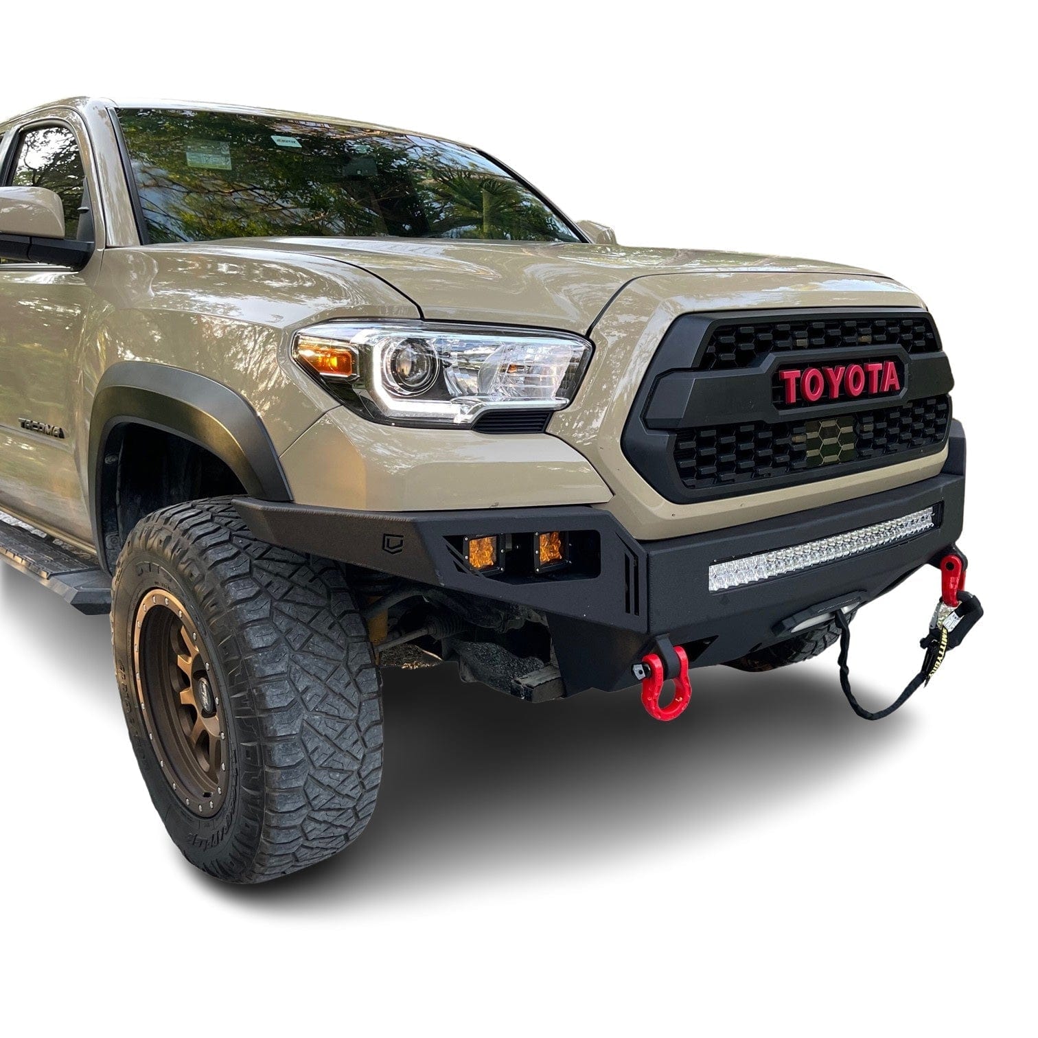 Chassis Unlimited Inc. Motor Vehicle Parts 2016-2023 TOYOTA TACOMA OCTANE FRONT WINCH BUMPER