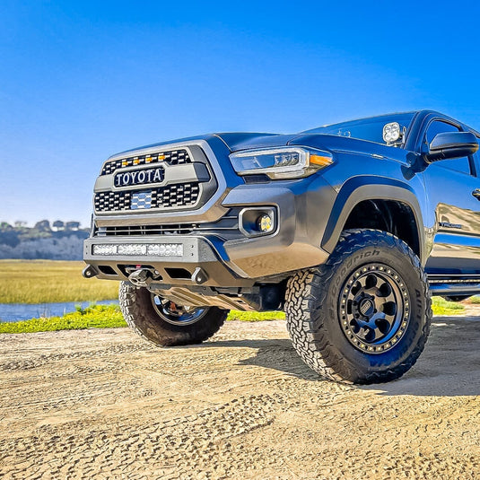 Chassis Unlimited Inc. Motor Vehicle Parts 2016-2023 TOYOTA TACOMA PROLITE FRONT WINCH BUMPER