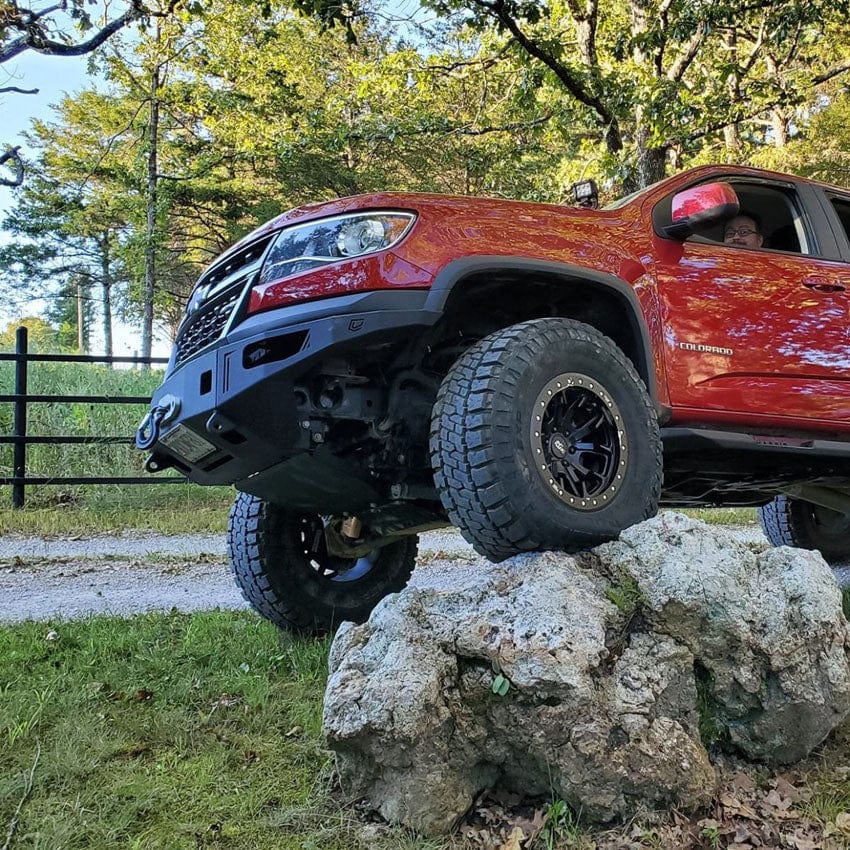 Chassis Unlimited Inc. Motor Vehicle Parts 2017-2020 CHEVY ZR2 COLORADO OCTANE FRONT WINCH BUMPER