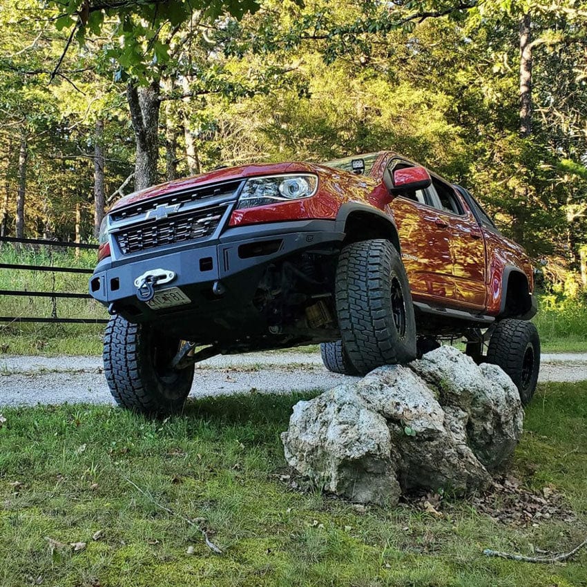 Chassis Unlimited Inc. Motor Vehicle Parts 2017-2020 CHEVY ZR2 COLORADO OCTANE FRONT WINCH BUMPER