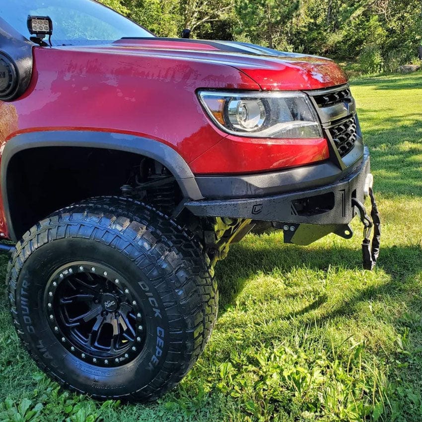 Chassis Unlimited Inc. Motor Vehicle Parts 2017-2020 CHEVY ZR2 COLORADO OCTANE FRONT WINCH BUMPER