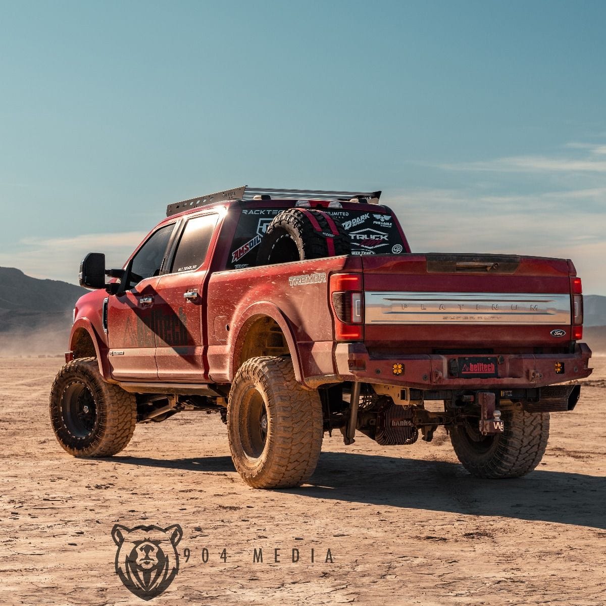 Chassis Unlimited Inc. Motor Vehicle Parts 2017-2022 FORD SUPERDUTY F250/F350 ATTITUDE REAR BUMPER