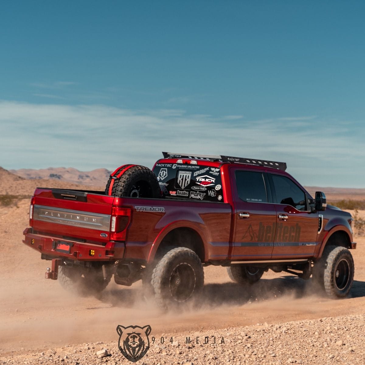 Chassis Unlimited Inc. Motor Vehicle Parts 2017-2022 FORD SUPERDUTY F250/F350 ATTITUDE REAR BUMPER