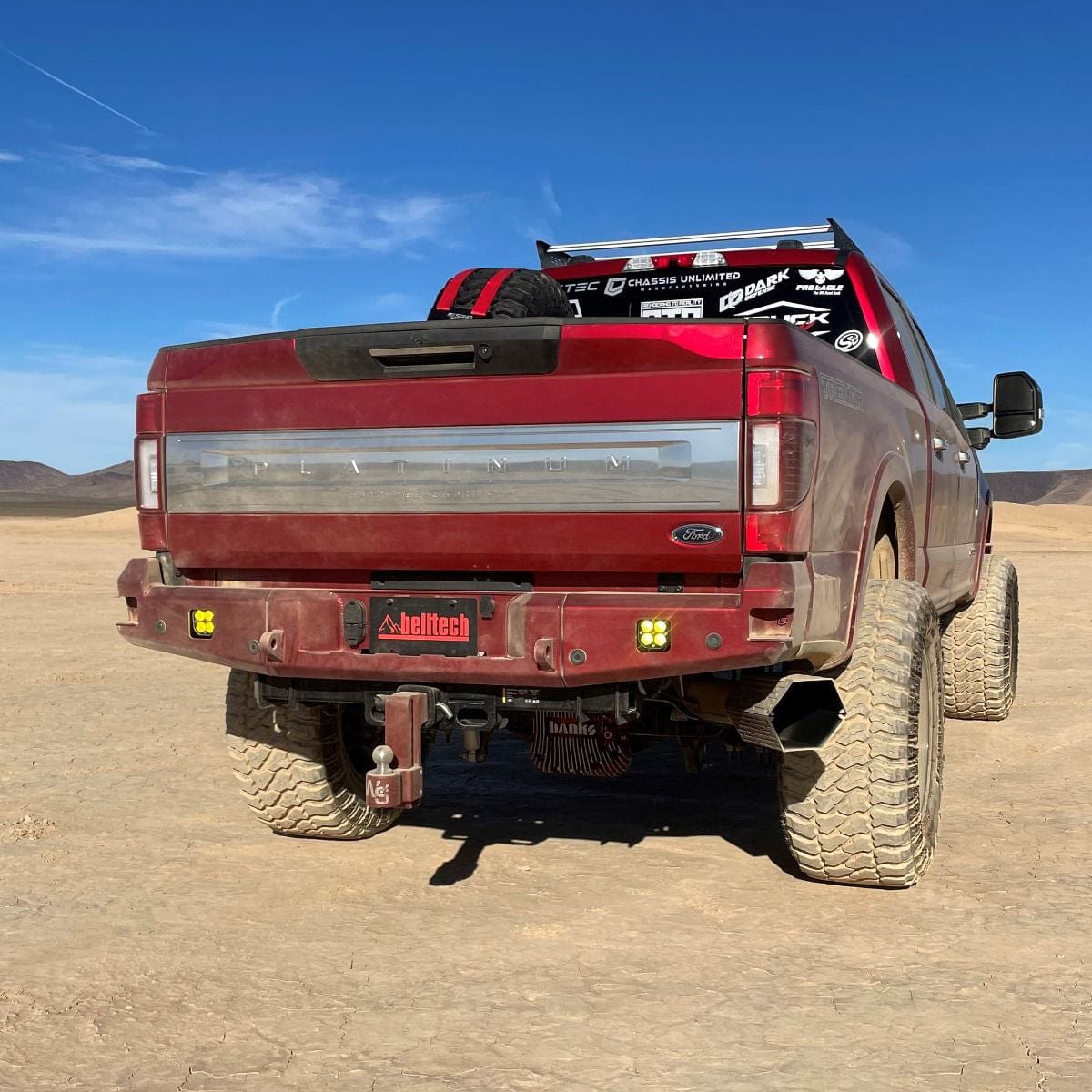 Chassis Unlimited Inc. Motor Vehicle Parts 2017-2022 FORD SUPERDUTY F250/F350 ATTITUDE REAR BUMPER