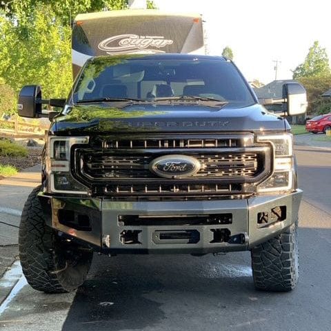 Chassis Unlimited Inc. Motor Vehicle Parts 2017-2022 FORD SUPERDUTY F250/F350 ATTITUDE SERIES FRONT WINCH BUMPER