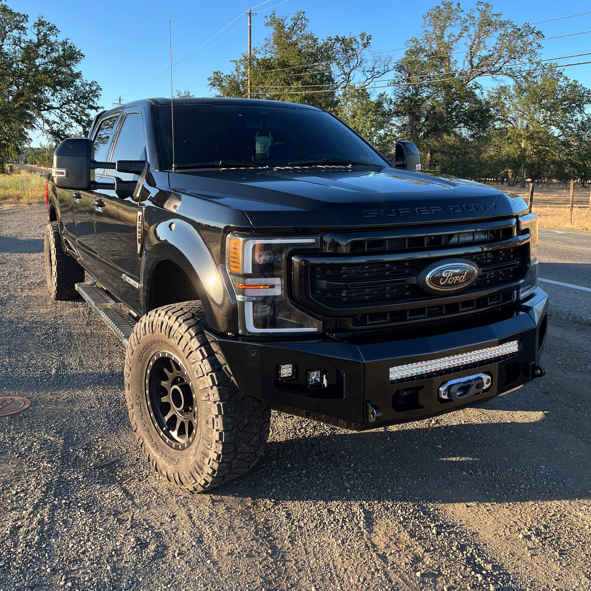 Chassis Unlimited Inc. Motor Vehicle Parts 2017-2022 FORD SUPERDUTY F250/F350 ATTITUDE SERIES FRONT WINCH BUMPER