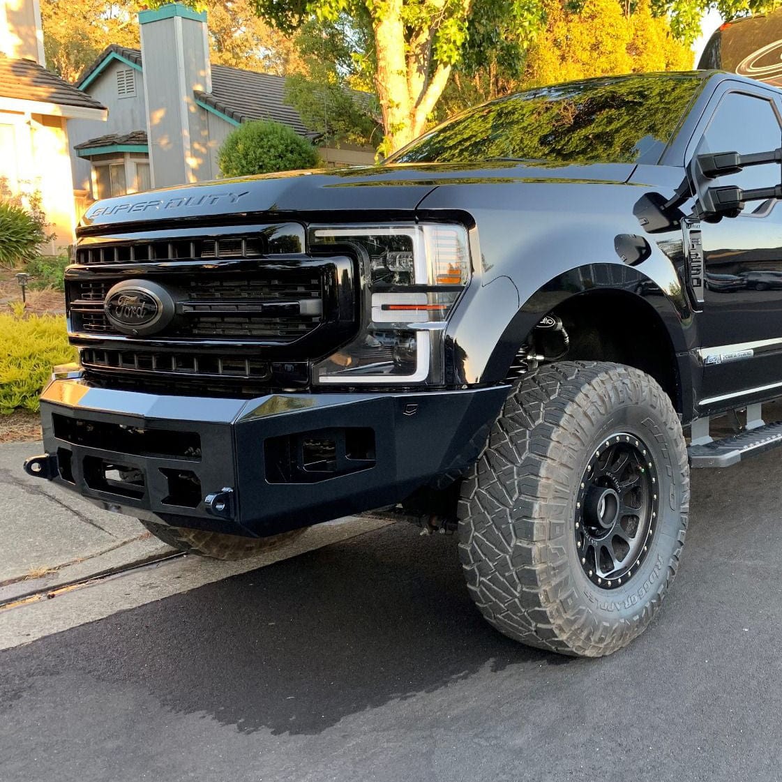 Chassis Unlimited Inc. Motor Vehicle Parts 2017-2022 FORD SUPERDUTY F250/F350 ATTITUDE SERIES FRONT WINCH BUMPER