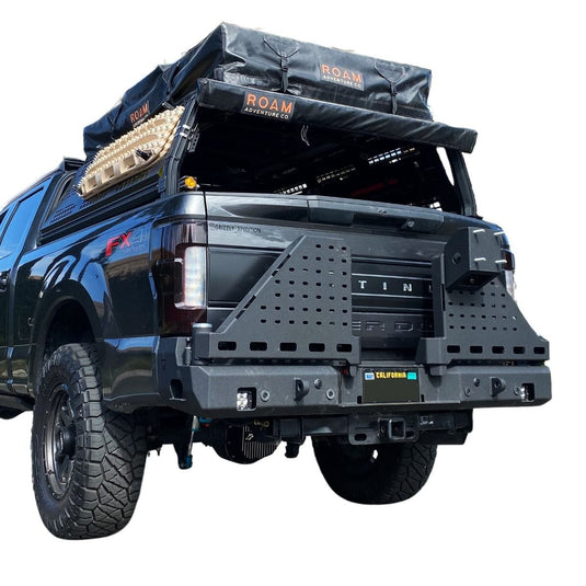 Chassis Unlimited Inc. Motor Vehicle Parts 2017-2022 FORD SUPERDUTY F250/F350 DUAL SWING OUT REAR BUMPER