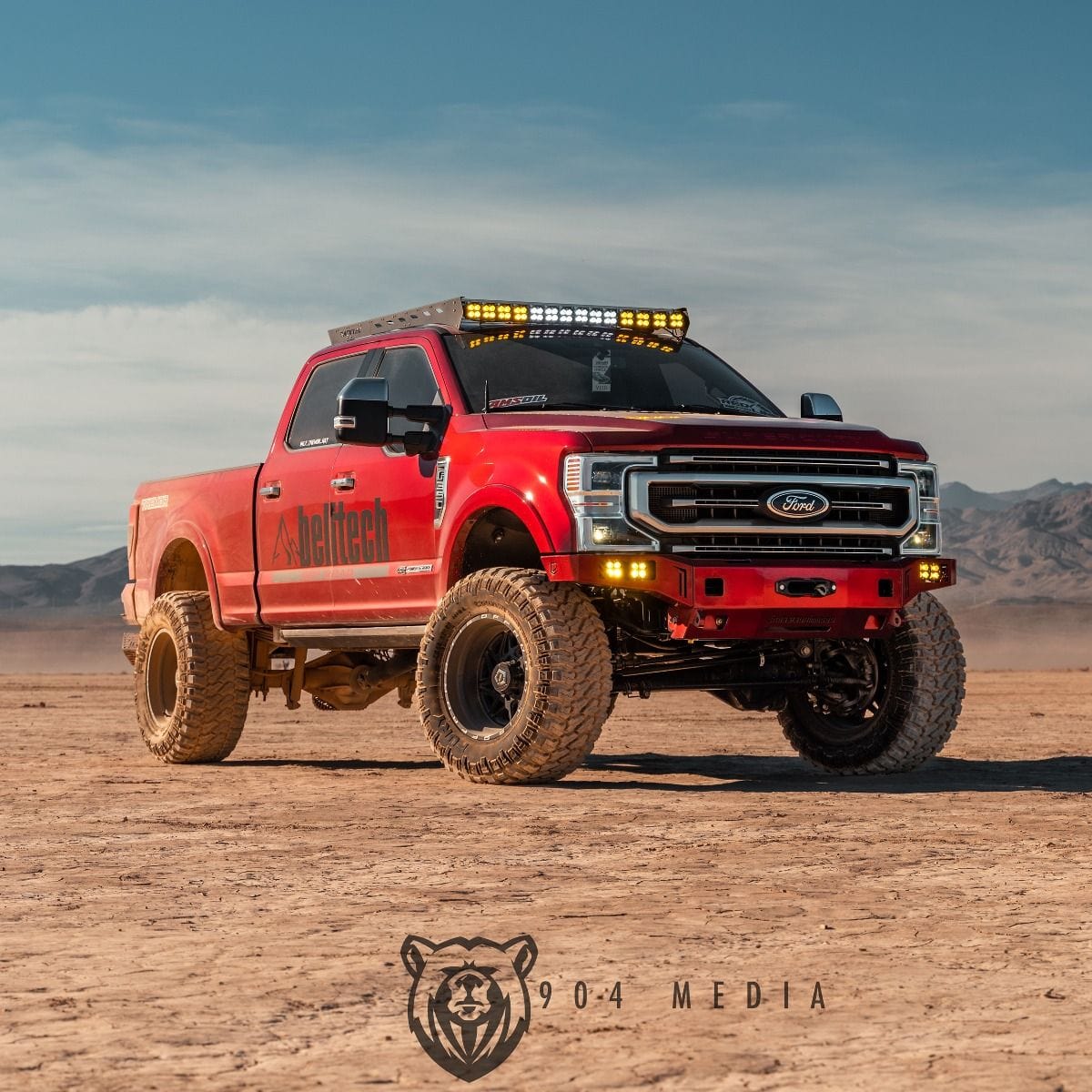 Chassis Unlimited Inc. Motor Vehicle Parts 2017-2022 FORD SUPERDUTY F250/F350 OCTANE SERIES FRONT WINCH BUMPER