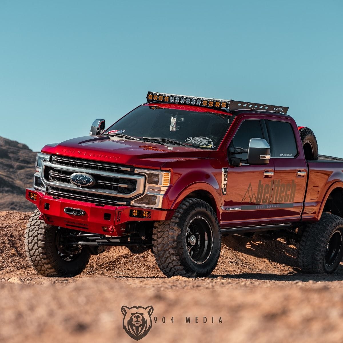 Chassis Unlimited Inc. Motor Vehicle Parts 2017-2022 FORD SUPERDUTY F250/F350 OCTANE SERIES FRONT WINCH BUMPER