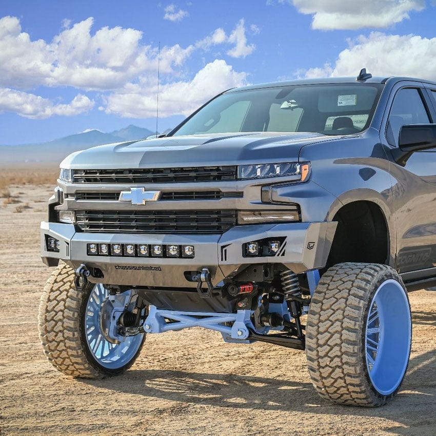 Chassis Unlimited Inc. Motor Vehicle Parts 2019-2021 CHEVROLET SILVERADO 1500 OCTANE FRONT BUMPER