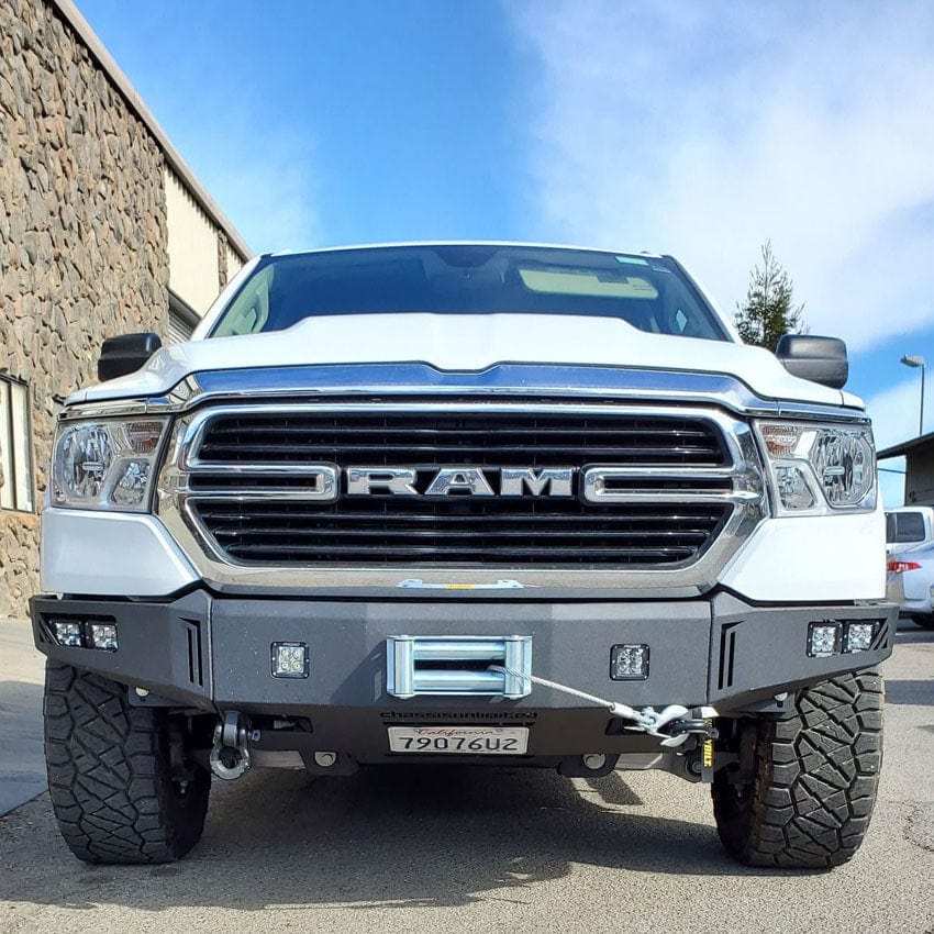 Chassis Unlimited Inc. Motor Vehicle Parts 2019-2022 RAM 1500 OCTANE SERIES FRONT WINCH BUMPER