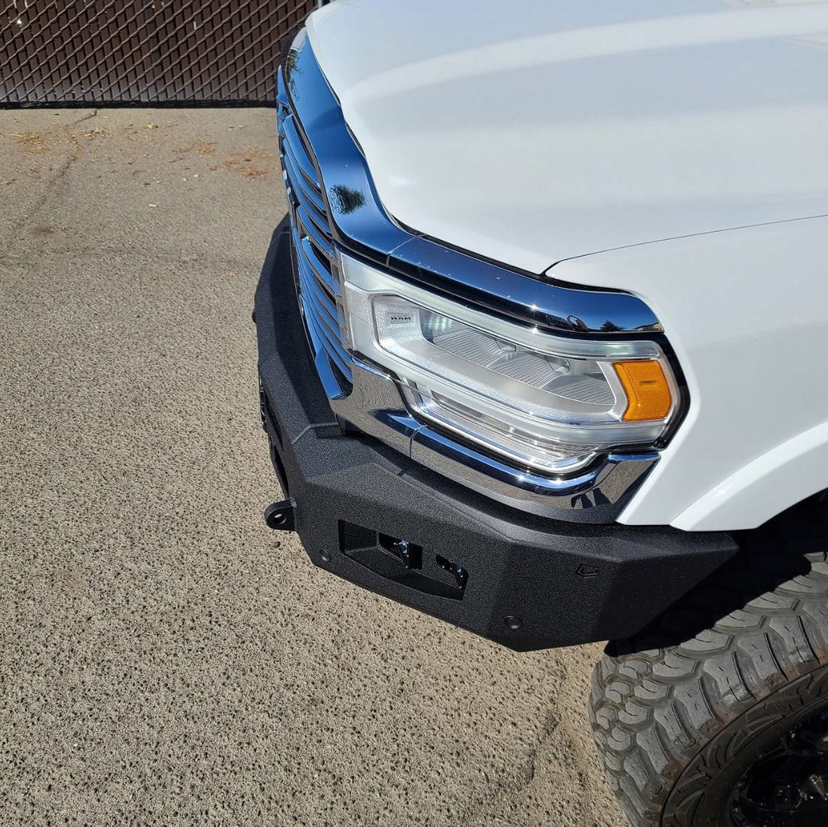 Chassis Unlimited Inc. Motor Vehicle Parts 2019-2024 RAM 2500/3500 ATTITUDE SERIES FRONT WINCH BUMPER