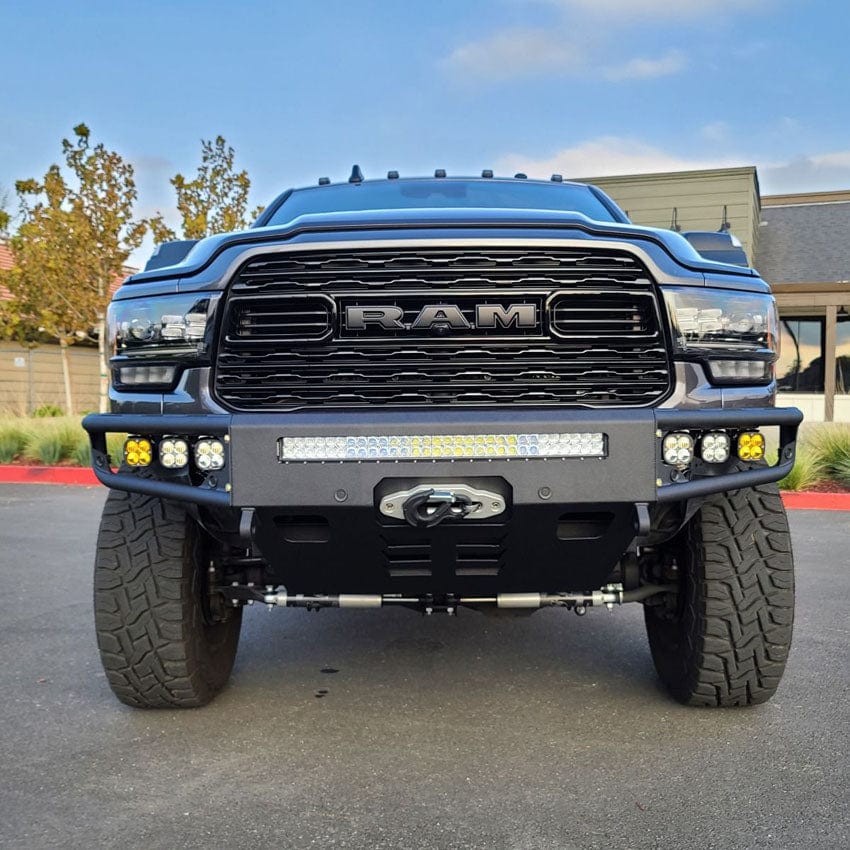 Chassis Unlimited Inc. Motor Vehicle Parts 2019-2024 RAM 2500/3500 DIABLO FRONT WINCH BUMPER