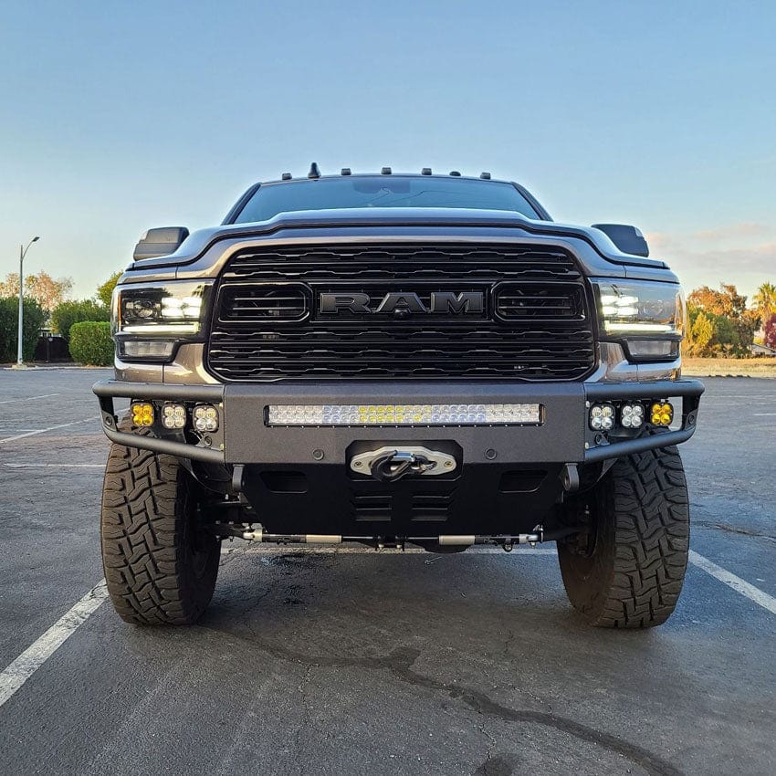 Chassis Unlimited Inc. Motor Vehicle Parts 2019-2024 RAM 2500/3500 DIABLO FRONT WINCH BUMPER