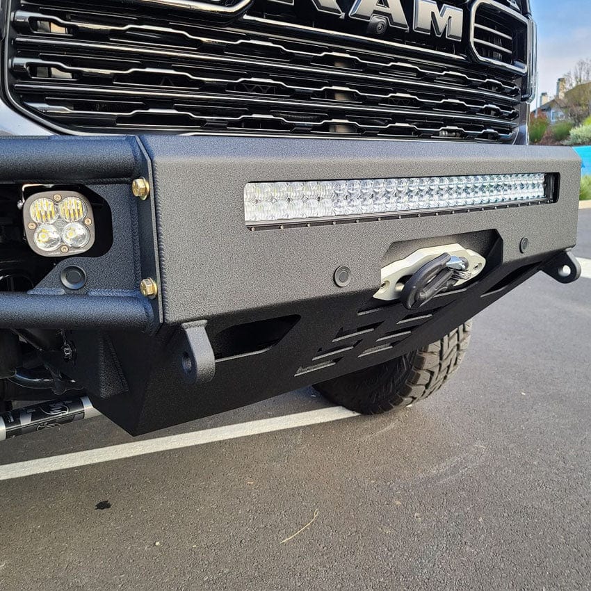 Chassis Unlimited Inc. Motor Vehicle Parts 2019-2024 RAM 2500/3500 DIABLO FRONT WINCH BUMPER