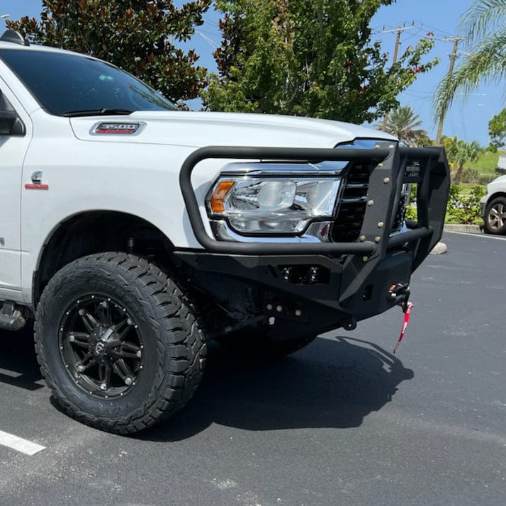 Chassis Unlimited Inc. Motor Vehicle Parts 2019-2024 RAM 2500/3500 OCTANE FRONT WINCH BUMPER W/ GUARD