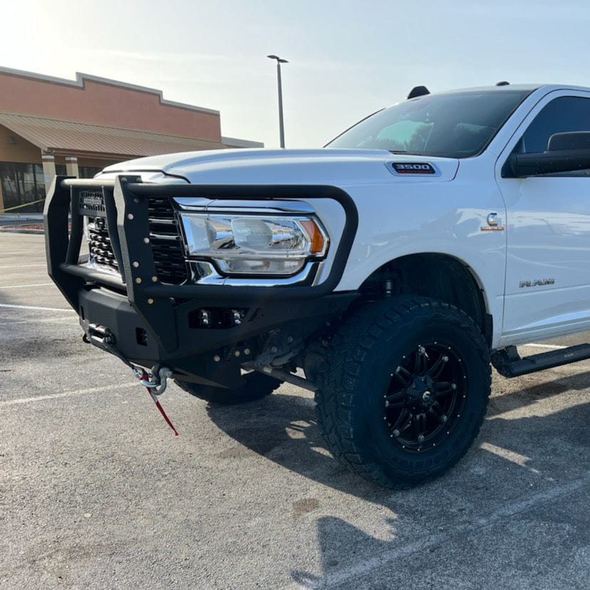 Chassis Unlimited Inc. Motor Vehicle Parts 2019-2024 RAM 2500/3500 OCTANE FRONT WINCH BUMPER W/ GUARD