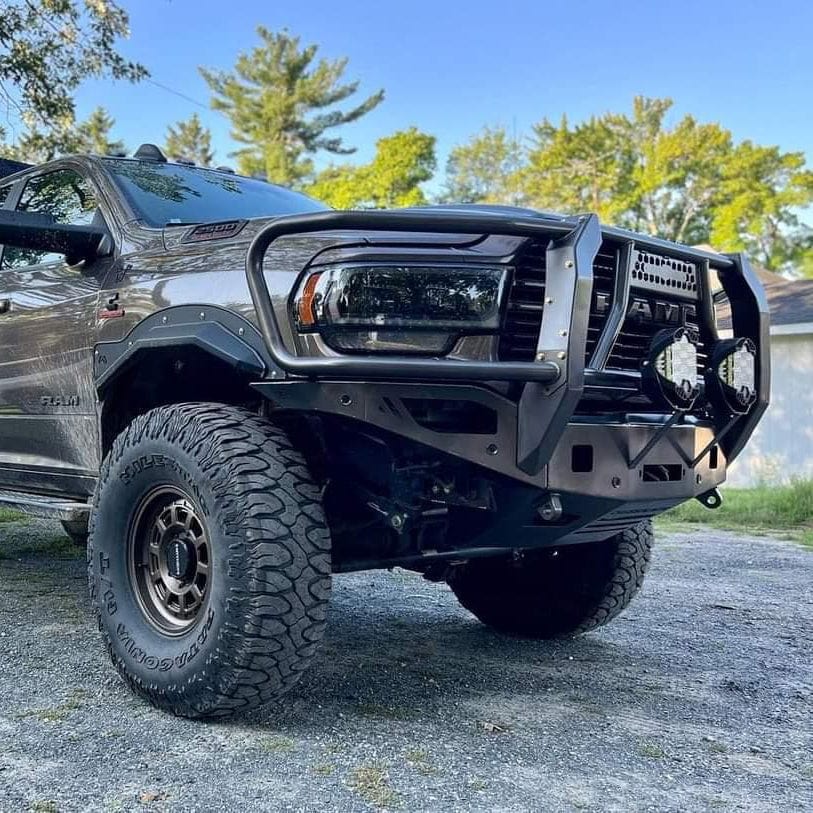 Chassis Unlimited Inc. Motor Vehicle Parts 2019-2024 RAM 2500/3500 OCTANE FRONT WINCH BUMPER W/ GUARD