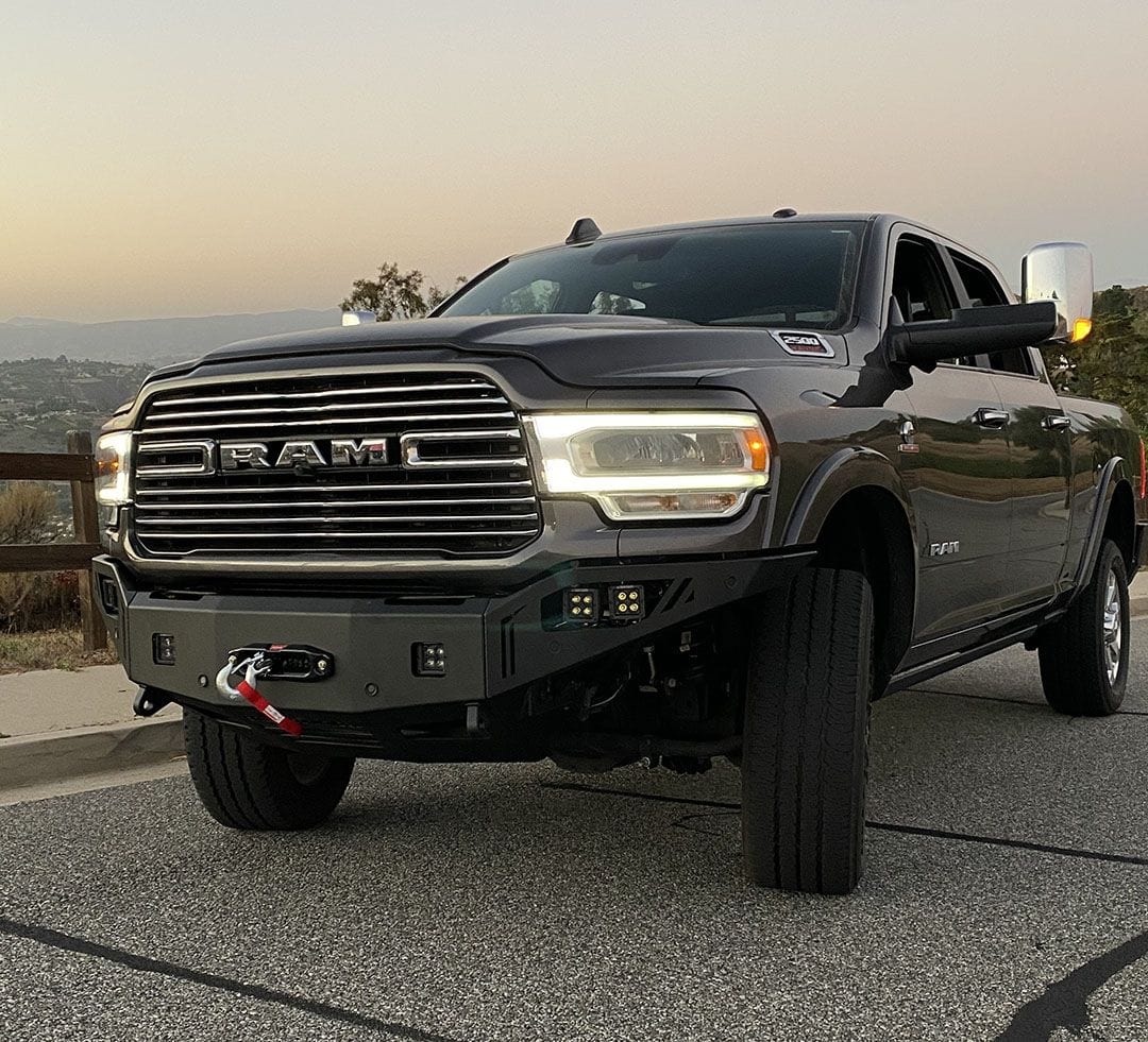 Chassis Unlimited Inc. Motor Vehicle Parts 2019-2024 RAM 2500/3500 OCTANE SERIES FRONT WINCH BUMPER