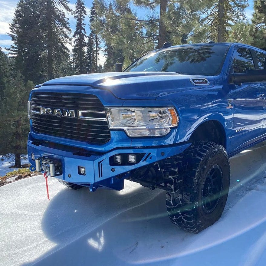 Chassis Unlimited Inc. Motor Vehicle Parts 2019-2024 RAM 2500/3500 OCTANE SERIES FRONT WINCH BUMPER