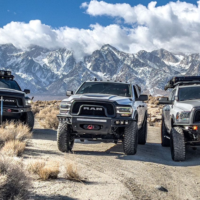 Chassis Unlimited Inc. Motor Vehicle Parts 2019-2024 RAM POWERWAGON DIABLO FRONT WINCH BUMPER