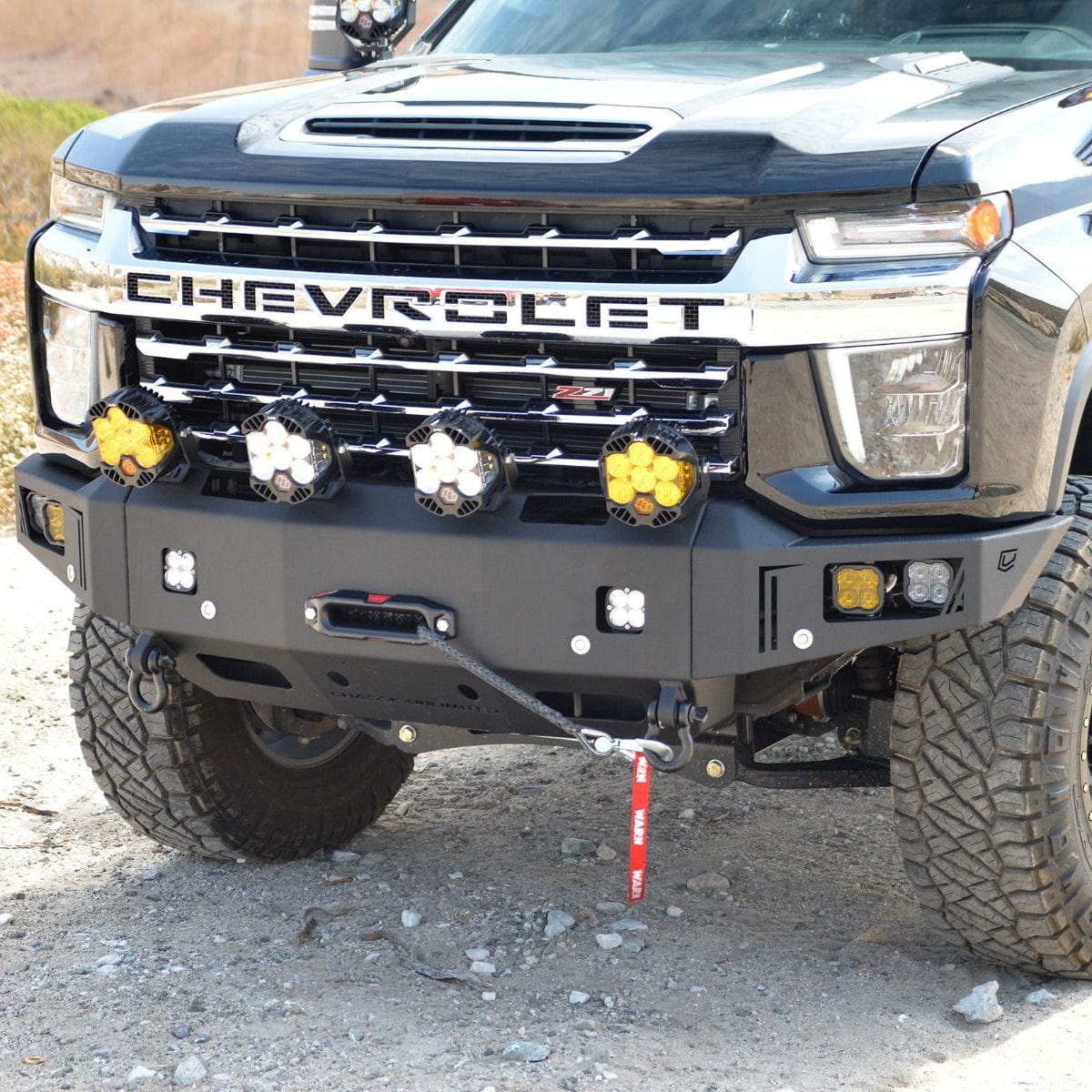 Chassis Unlimited Inc. Motor Vehicle Parts 2020-2023 CHEVY SILVERADO 2500/3500 OCTANE FRONT WINCH BUMPER