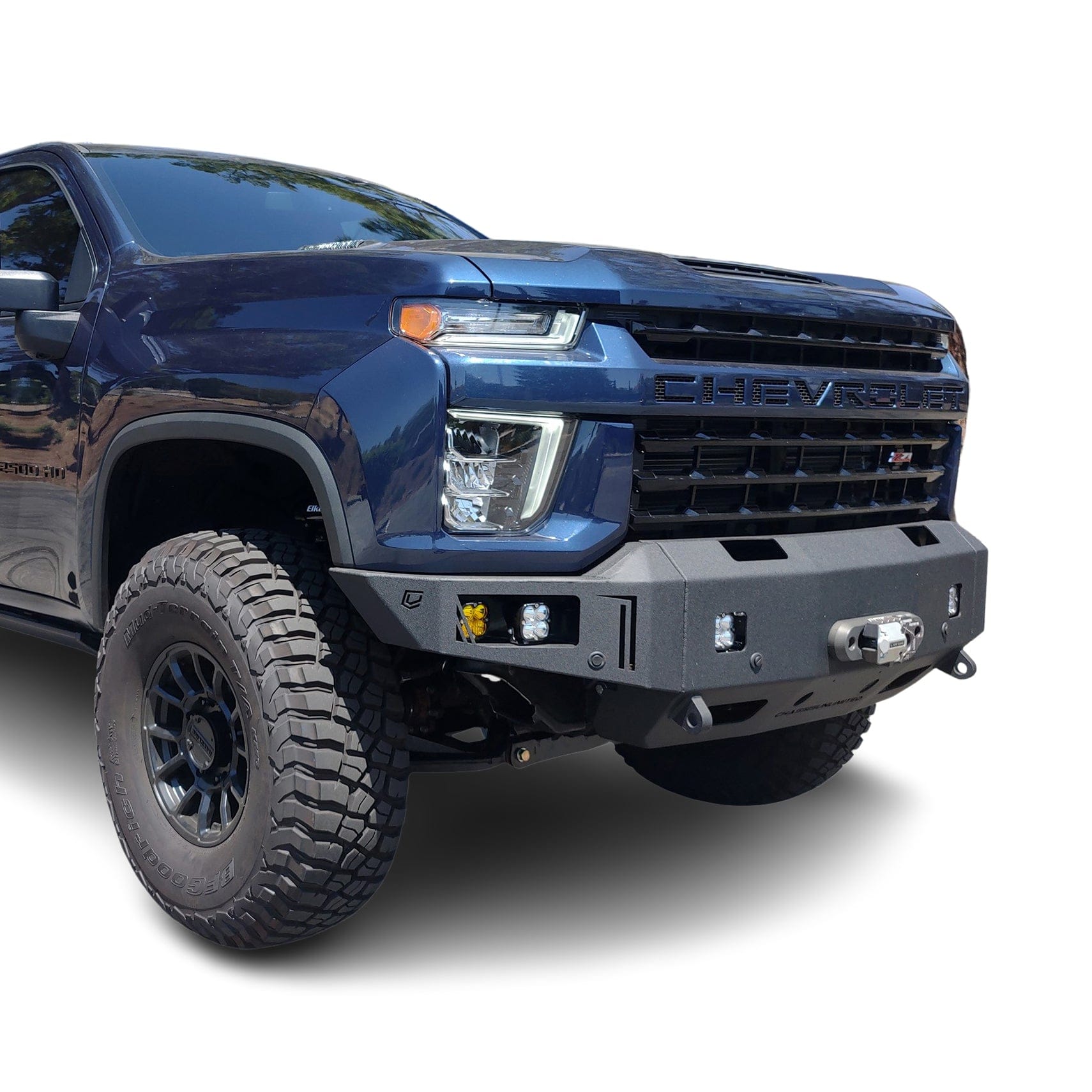 Chassis Unlimited Inc. Motor Vehicle Parts 2020-2023 CHEVY SILVERADO 2500/3500 OCTANE FRONT WINCH BUMPER