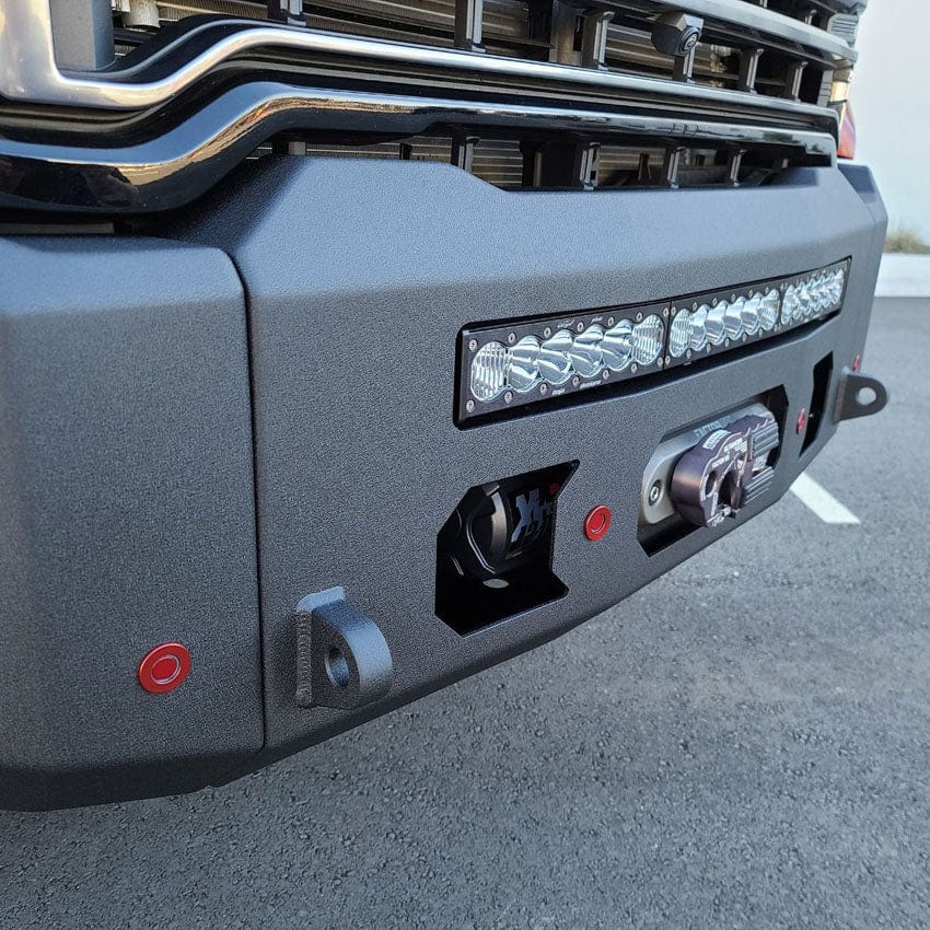 Chassis Unlimited Inc. Motor Vehicle Parts 2020-2023 GMC SIERRA 2500/3500 ATTITUDE FRONT WINCH BUMPER