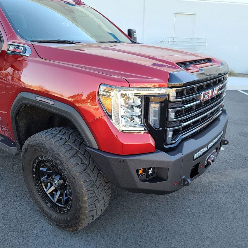 Chassis Unlimited Inc. Motor Vehicle Parts 2020-2023 GMC SIERRA 2500/3500 ATTITUDE FRONT WINCH BUMPER