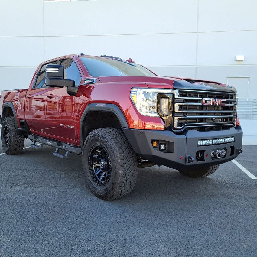 Chassis Unlimited Inc. Motor Vehicle Parts 2020-2023 GMC SIERRA 2500/3500 ATTITUDE FRONT WINCH BUMPER