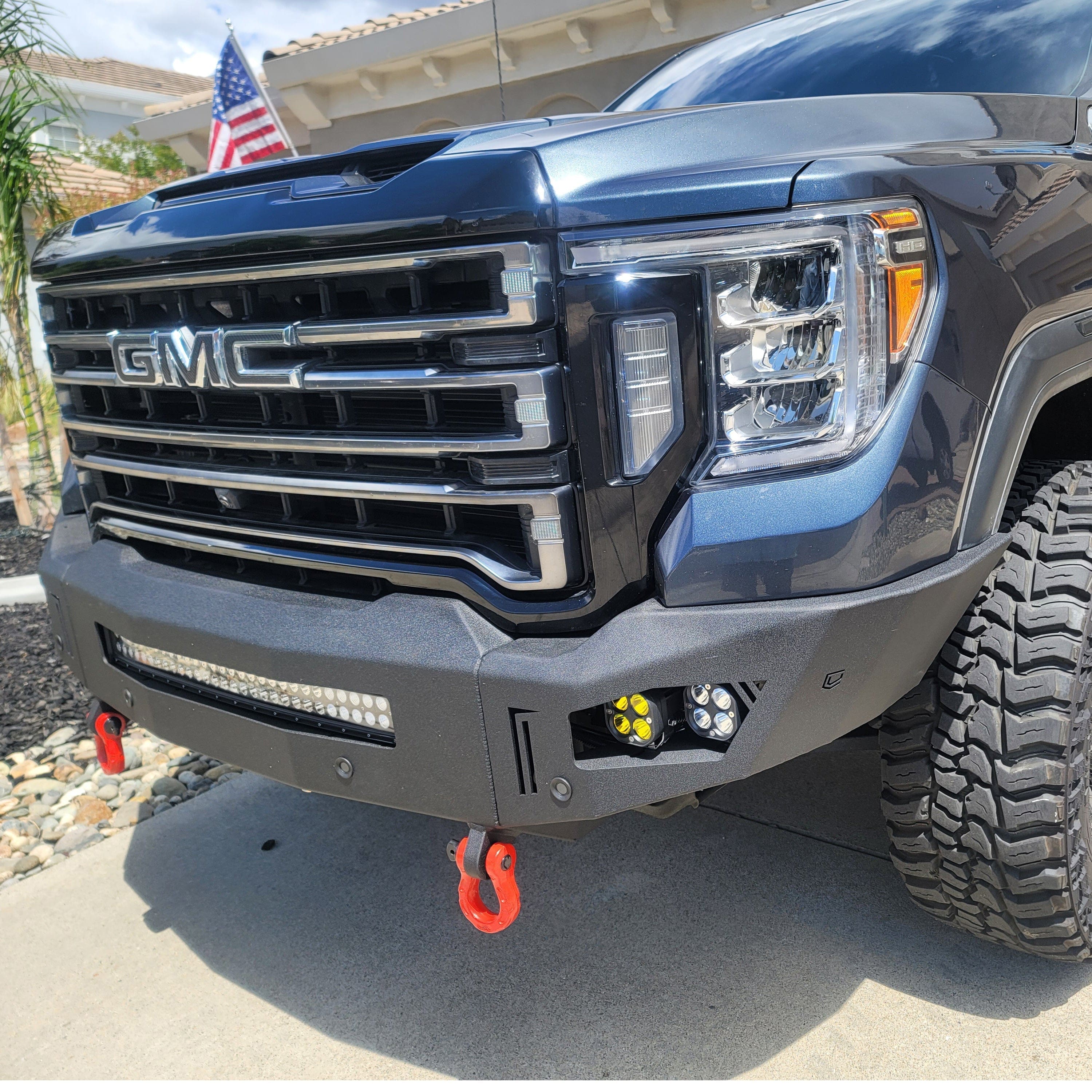 Chassis Unlimited Inc. Motor Vehicle Parts 2020-2023 GMC SIERRA 2500/3500 OCTANE FRONT BUMPER
