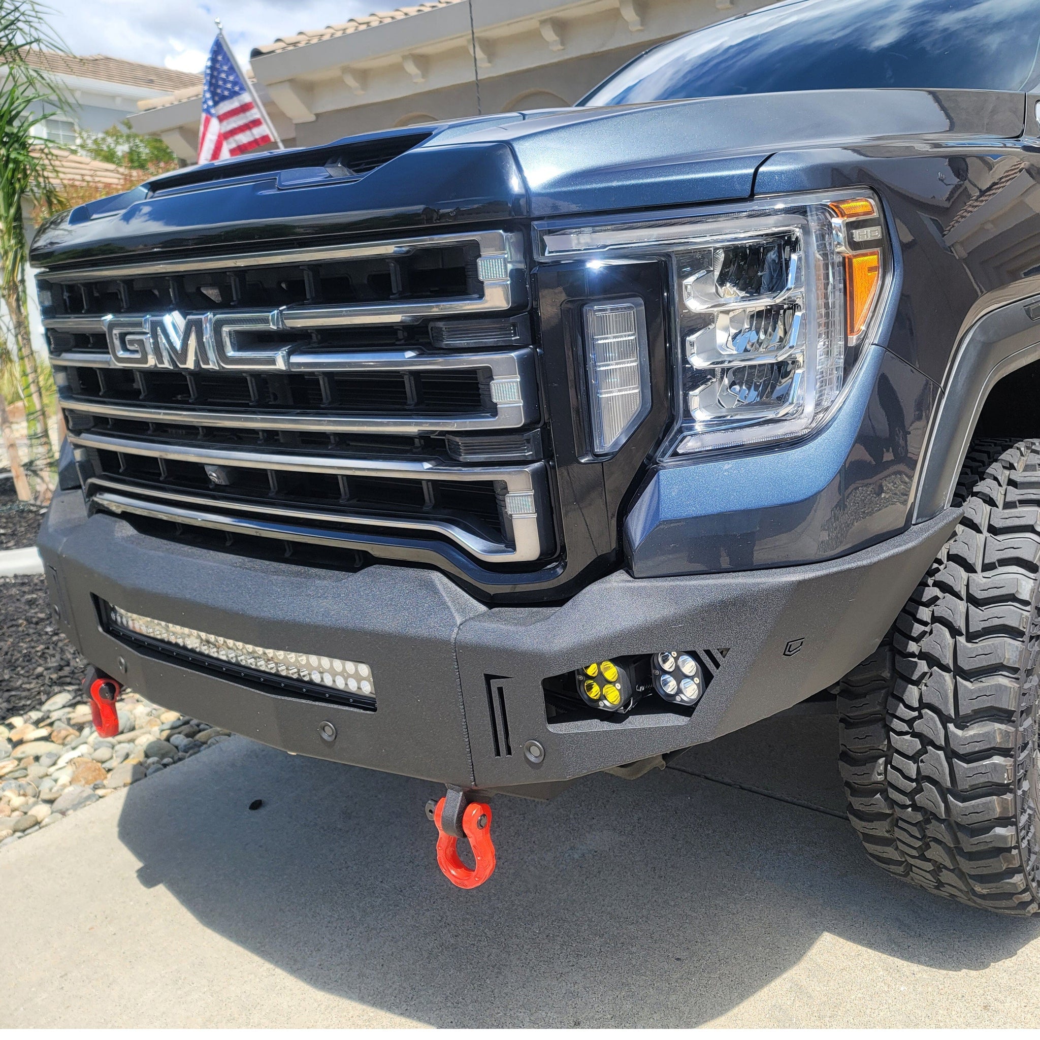 Chassis Unlimited Inc. Motor Vehicle Parts 2020-2023 GMC SIERRA 2500/3500 OCTANE FRONT BUMPER
