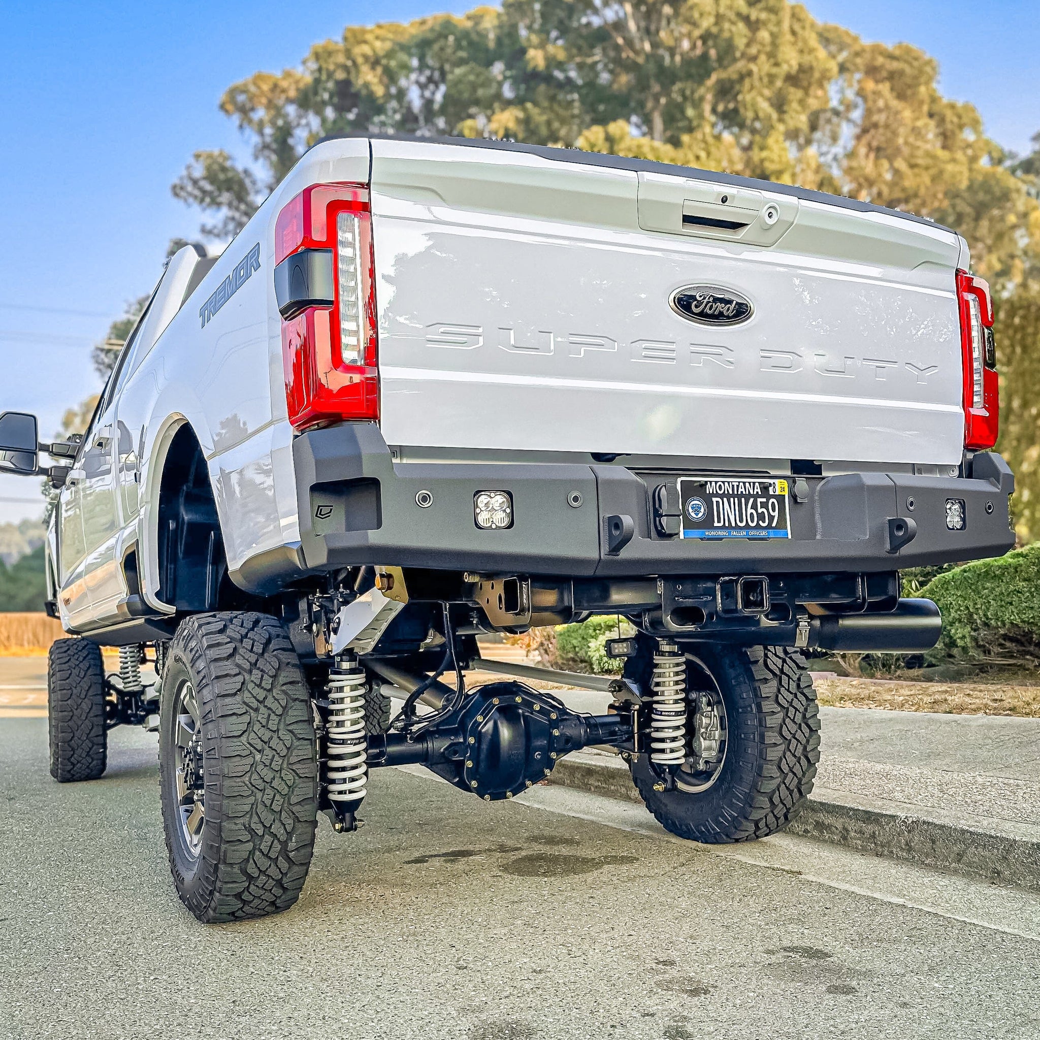 Chassis Unlimited Inc. Motor Vehicle Parts 2023+ FORD SUPERDUTY F250/F350 ATTITUDE REAR BUMPER