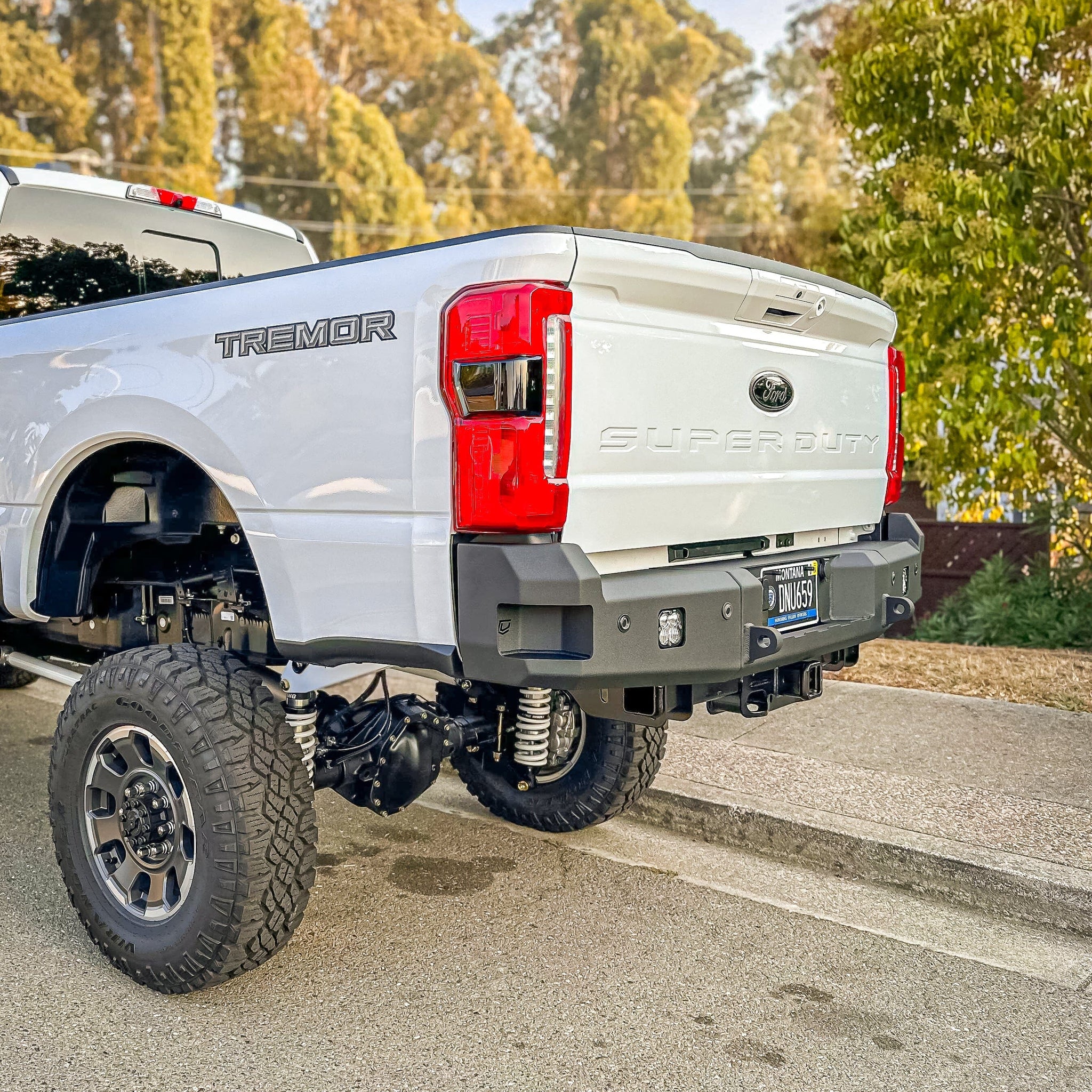 Chassis Unlimited Inc. Motor Vehicle Parts 2023+ FORD SUPERDUTY F250/F350 ATTITUDE REAR BUMPER