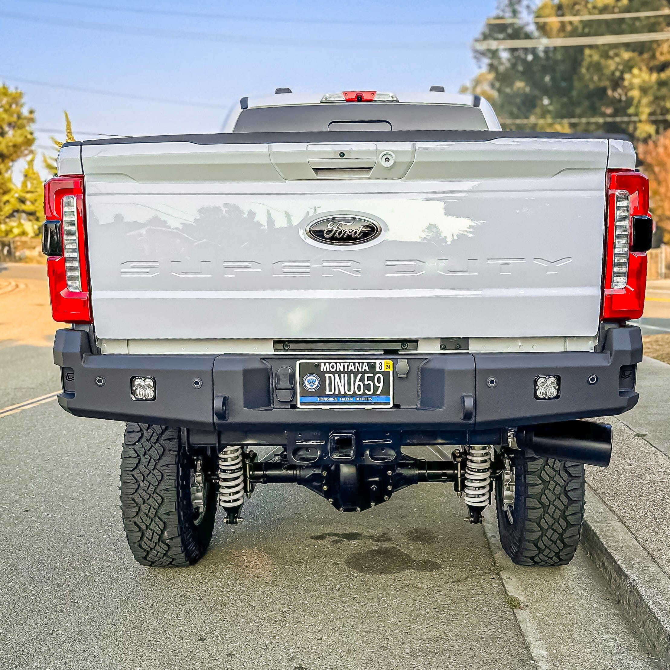 Chassis Unlimited Inc. Motor Vehicle Parts 2023+ FORD SUPERDUTY F250/F350 ATTITUDE REAR BUMPER