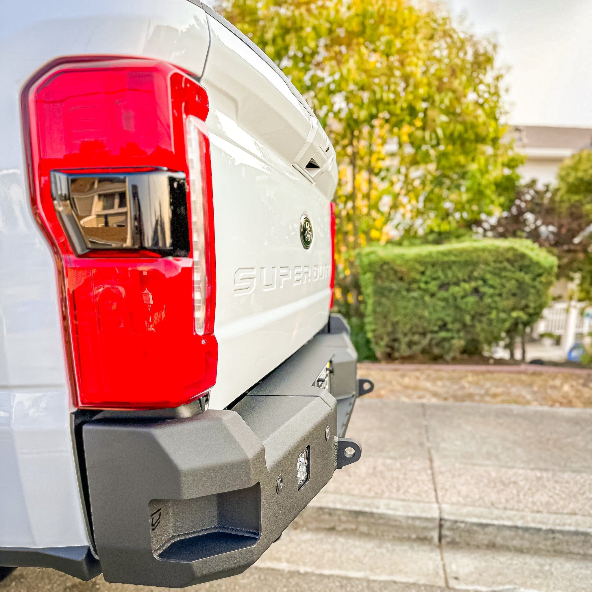 Chassis Unlimited Inc. Motor Vehicle Parts 2023+ FORD SUPERDUTY F250/F350 ATTITUDE REAR BUMPER