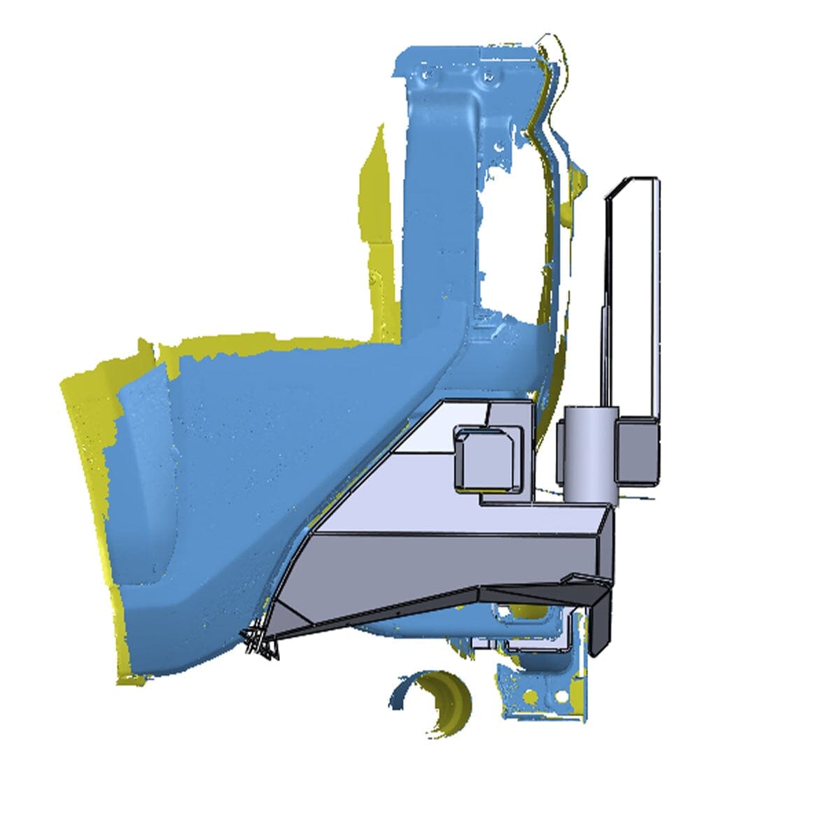 Chassis Unlimited Inc. Motor Vehicle Parts 2024+ TOYOTA TACOMA OCTANE DUAL SWING OUT REAR BUMPER