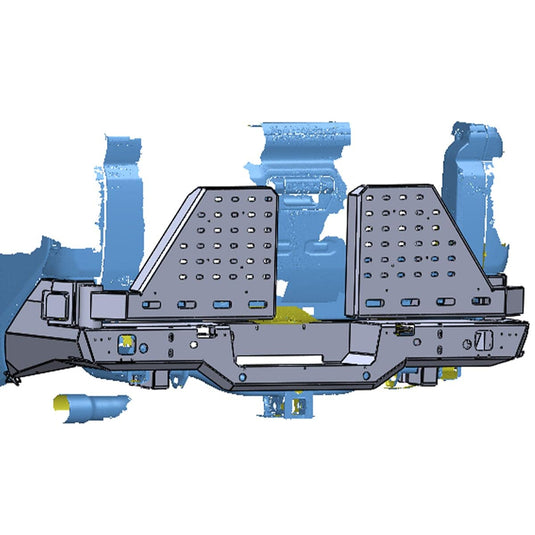 Chassis Unlimited Inc. Motor Vehicle Parts 2024+ TOYOTA TACOMA OCTANE DUAL SWING OUT REAR BUMPER