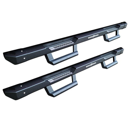 Chassis Unlimited Inc. Motor Vehicle Parts ATTITUDE MODULAR SIDE STEPS - BLACK - 2020-2024 CHEVY/GMC CREW CAB
