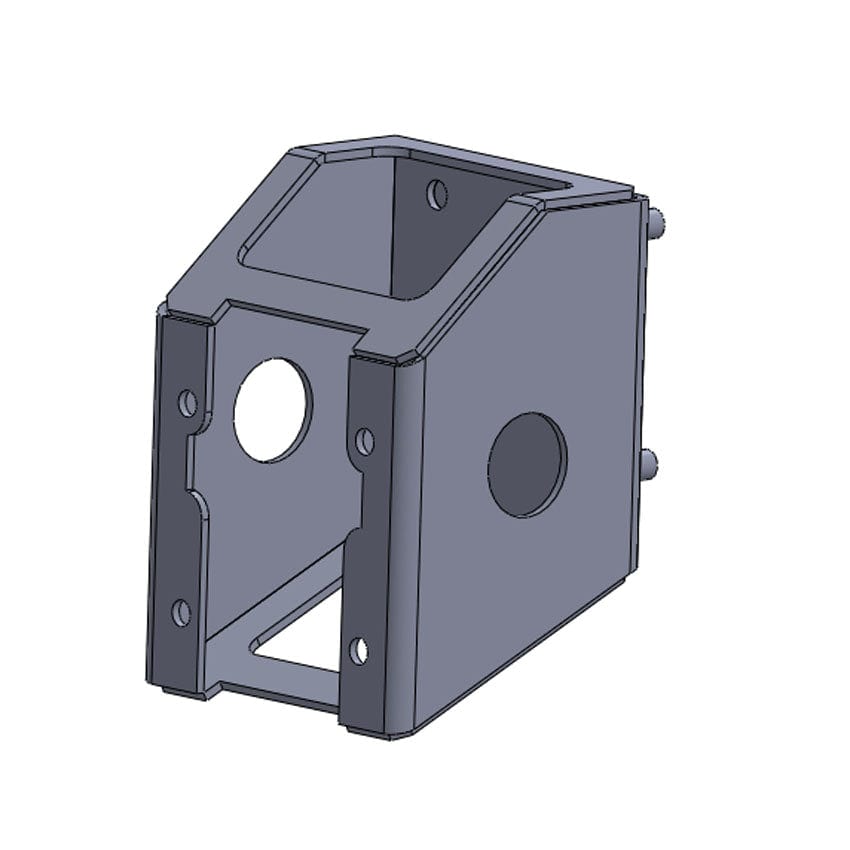 Chassis Unlimited Inc. Motor Vehicle Parts SWING OUT BUMPER SPARE TIRE MOUNT