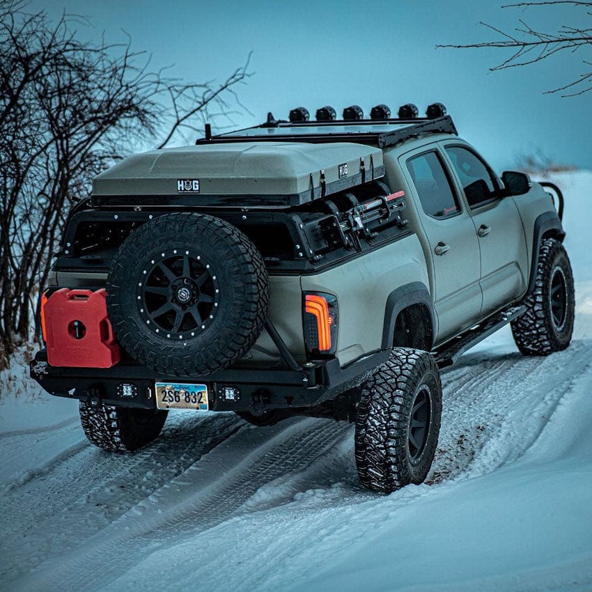 Chassis Unlimited Inc. Motor Vehicle Parts THORAX BED RACK SYSTEM- FITS DIAMOND BACK COVERS 2005-2020 TACOMA