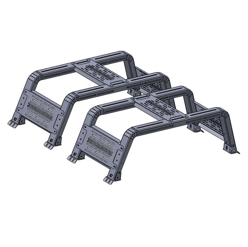 Chassis Unlimited Inc. Motor Vehicle Parts THORAX BED RACK SYSTEM- FITS DIAMOND BACK COVERS 2010-2018 RAM 1500/2500/3500