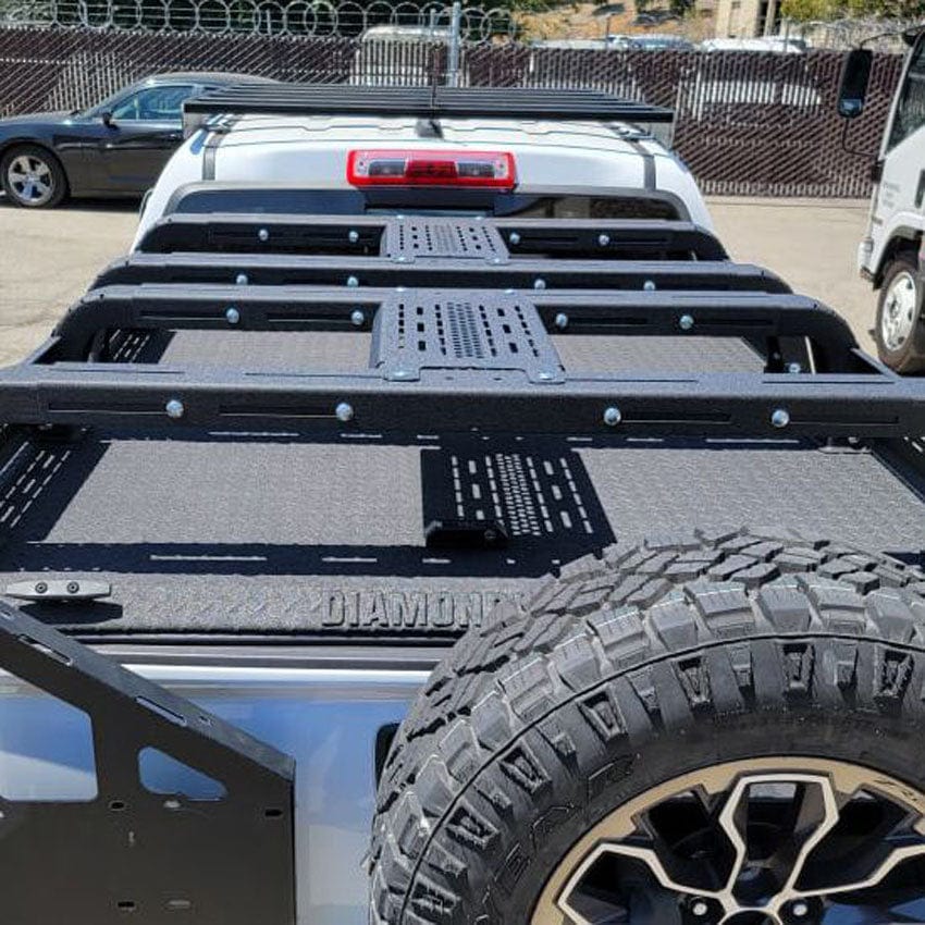 Chassis Unlimited Inc. Motor Vehicle Parts THORAX BED RACK SYSTEM- FITS DIAMOND BACK COVERS 2015-2020 CHEVY COLORADO/GMC CANYON